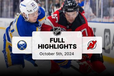 BUF at NJD | 10/5/2024 | Global Series Recap