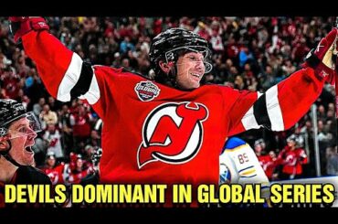 NJ Devils DOMINANT In 2 Global Series Wins against the Buffalo Sabres!