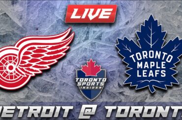 Detroit Red Wings vs Toronto Maple Leafs LIVE Stream Game Audio | NHL Preseason Streamcast & Chat