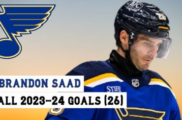 Brandon Saad (#20) All 26 Goals of the 2023-24 NHL Season