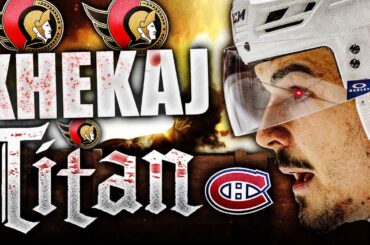 THE ARBER XHEKAJ TITAN STRIKES AGAIN VS THE OTTAWA SENATORS + SHANE PINTO HAT TRICK (HABS LOSE)