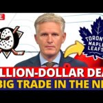 BREAKING! LEAFS SIGNING WITH THE ANAHEIM DUCKS CENTER! IS HE COMING TO TORONTO? MAPLE LEAFS NEWS