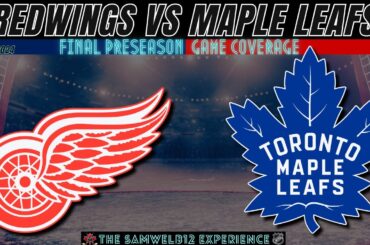 Red Wings vs Maple Leafs Live Final NHL Matchup! The Rivalry Continues!