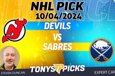 New Jersey Devils vs Buffalo Sabres  10/4/24 NHL Picks & Predictions by Steven Duncan,