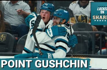 Danil Gushchin's Five Point Night Powers San Jose Sharks Comeback Win Over The Vegas Golden Knights