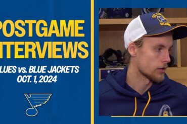 Oct. 1: Postgame Interviews