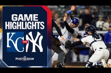 Royals vs. Yankees ALDS Game 1 Highlights (10/5/24) | MLB Highlights