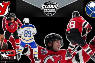 NJ Devils Beat Buffalo Sabres 3-1 In Game 2 Of Global Series | HEAVIER, EDGIER, MORE VIOLENT!