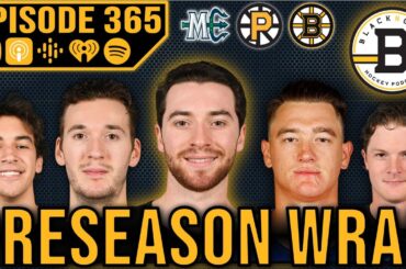 BOSTON BRUINS PRESEASON RECAP + THE LATEST ON SWAYMAN!!! Black N Gold Hockey Podcast Episode 365