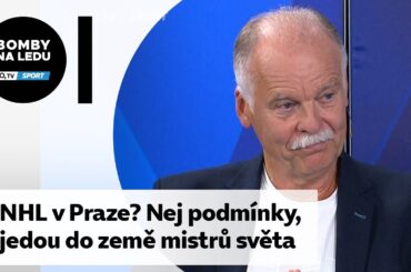 NHL v Praze? Mají tu nejlepší podmínky, navíc jedou do země mistrů světa