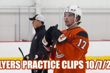 Philadelphia Flyers Practice Clips - 10/7/24