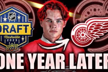 One Year Later: How AXEL SANDIN PELLIKKA Went From A HUGE RED WINGS STEAL To A TOP DETROIT PROSPECT