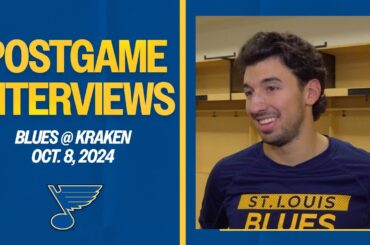 Oct. 8: Postgame Interviews