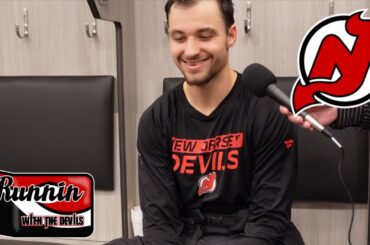 NJ Devils Kevin Labanc Interview After Ending A MONSTER Preseason With A Hat Trick