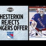 Igor Shesterkin Rejects 8-year/$88M Offer from Rangers