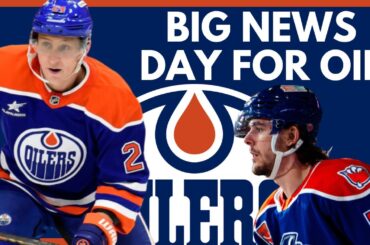 HUGE Edmonton Oilers News Day To Open NHL Season