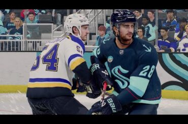 Seattle Kraken vs St Louis Blues - NHL Opening Night 10/8/2024 Full Game Highlights - NHL 25 Sim