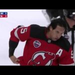 Brenden Dillon Hit on JJ Peterka