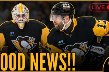 LIVE | Penguins Get Good News Ahead of Season Opener