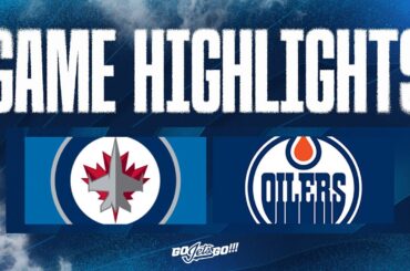 Edmonton Oilers vs. Winnipeg Jets - Game Highlights