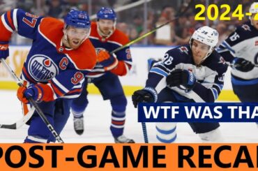 Post-Game Recap: Edmonton Oilers 0, Winnipeg Jets 6