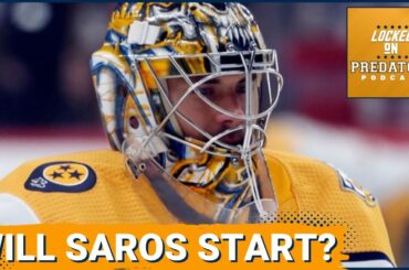 Will Juuse Saros Start for the Nashville Predators Against the Dallas Stars to Open the Season?