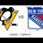 Live Reaction: Pittsburgh Penguins Home/Season Opener vs New York Rangers - 10/09/24