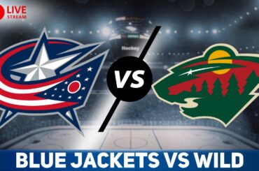 Columbus Blue Jackets vs Minnesota Wild LIVE GAME REACTION & PLAY-BY-PLAY