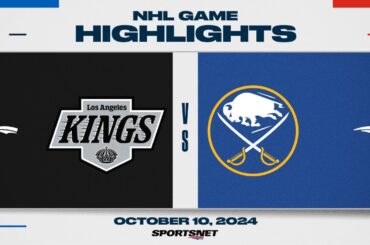 NHL Highlights | Kings vs. Sabres - October 10, 2024