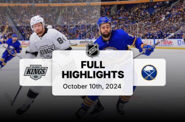 Kings at Sabres | October 10, 2024 | NHL Full Game Highlights