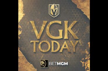 VGK Today Oct. 8, 2024 | Daren Millard with Tanner Pearson before opening night