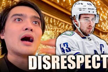 THE CANUCKS & QUINN HUGHES GOT DISRESPECTED AGAIN… THIS IS GETTING RIDICULOUS