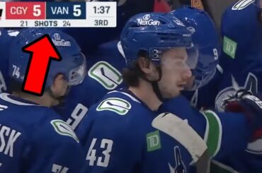 The Canucks season opener completely SHOCKED everybody...