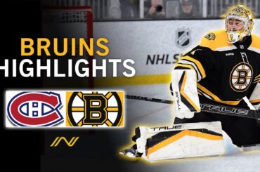 Bruins Highlights: Boston, Montreal Combine For 10 Goals In Electric TD Garden Atmosphere