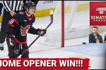 Linus Ullmark, Tim Stützle Lead Ottawa Senators To Home Opener Victory + BOTG Preview @ Canadiens