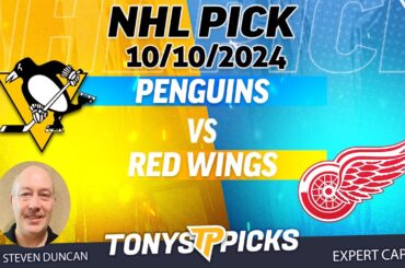 Pittsburgh Penguins vs Detroit Red Wings 10/10/24 NHL Picks & Predictions by Steven Duncan,