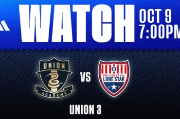 Philadelphia Union 3 vs. Philadelphia Lonestar [10.09.24]