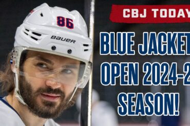 The 2023-24 Blue Jackets Season STARTS TONIGHT! 💥💥💥  | CBJ Today