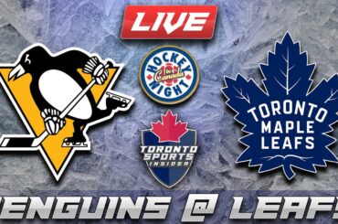 Pittsburgh Penguins vs Toronto Maple Leafs LIVE Stream Game Audio | NHL LIVE Stream Gamecast & Chat