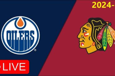 EDMONTON OILERS VS CHICAGO BLACKHAWKS LIVE | OILERS FAN REACTION & COMMENTARY