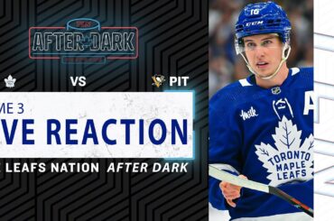 Maple Leafs vs Pittsburgh Penguins LIVE POST GAME | Game 3 Reaction