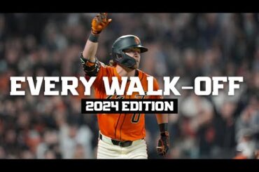 Every Walk-Off Win of the San Francisco Giants 2024 Season