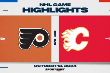 NHL Highlights | Flyers vs. Flames - October 12, 2024