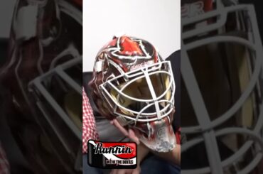 NJ Devils Goalie Mask Vault Cory Schneider #njdevils #short #shortvideo