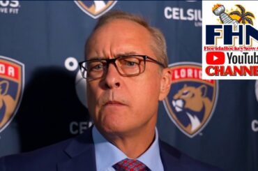 Florida Panthers Coach Paul Maurice After Loss to Buffalo Sabres