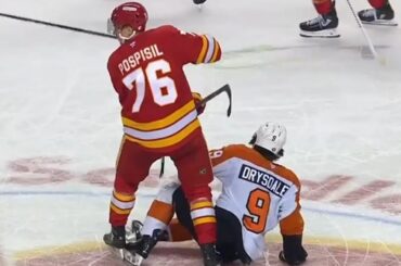 Martin Pospisil Open Ice Hit On Jamie Drysdale