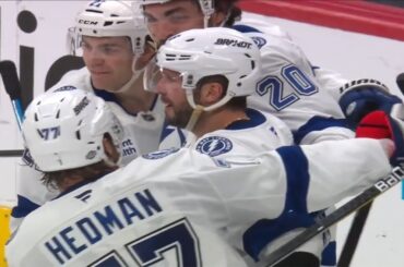 Nikita Kucherov 3rd Period Natural Hat Trick Against Carolina