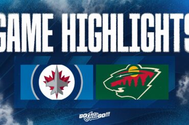 Winnipeg Jets vs. Minnesota Wild - Game Highlights