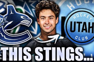 THIS STINGS SO BAD FOR THE VANCOUVER CANUCKS… DYLAN GUENTHER IS DOMINATING FOR THE UTAH HC