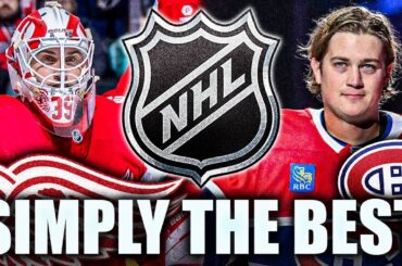 GREAT NEWS FOR THE CANADIENS & RED WINGS: MONTEMBEAULT, TALBOT ARE THE BEST GOALIES IN THE NHL